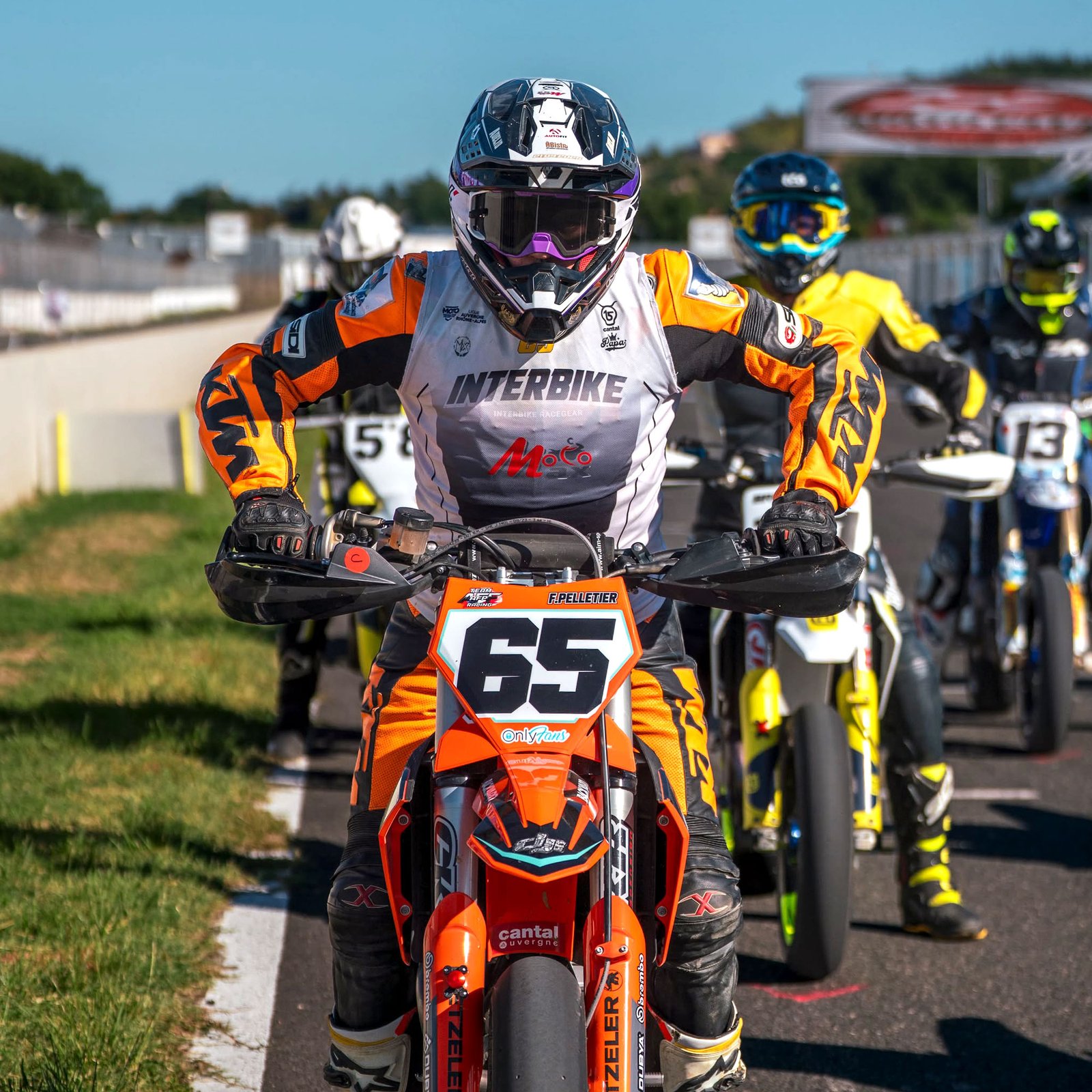Chasuble Piste Supermotard Personnalisée