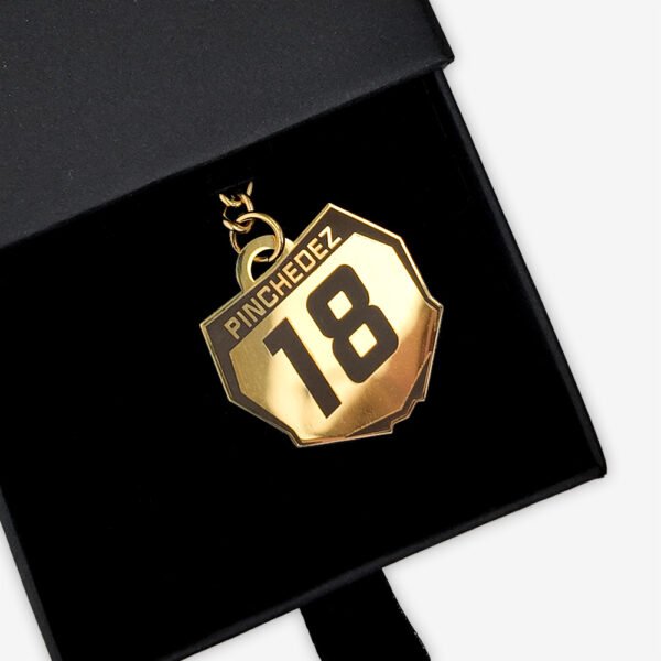 Porte-clé motocross personnalisé