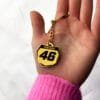 Porte-clés-motocross-personnalisée