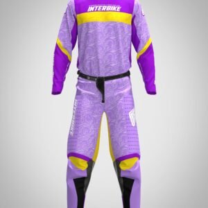 Tenue de motocross violette Kumo