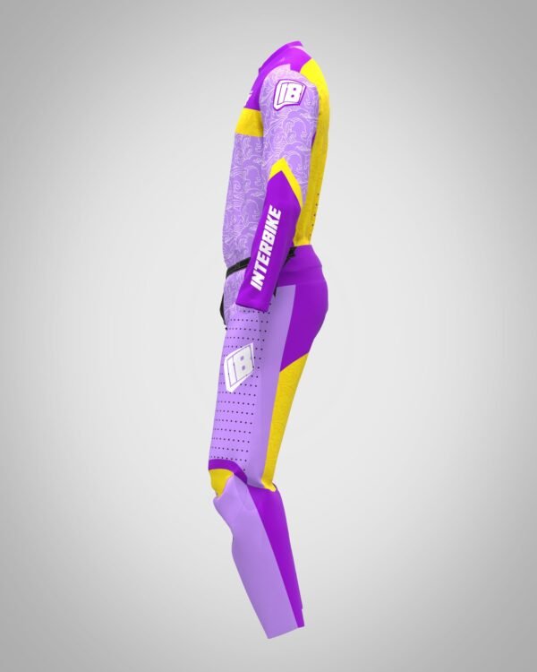 Tenue de motocross violette Kumo