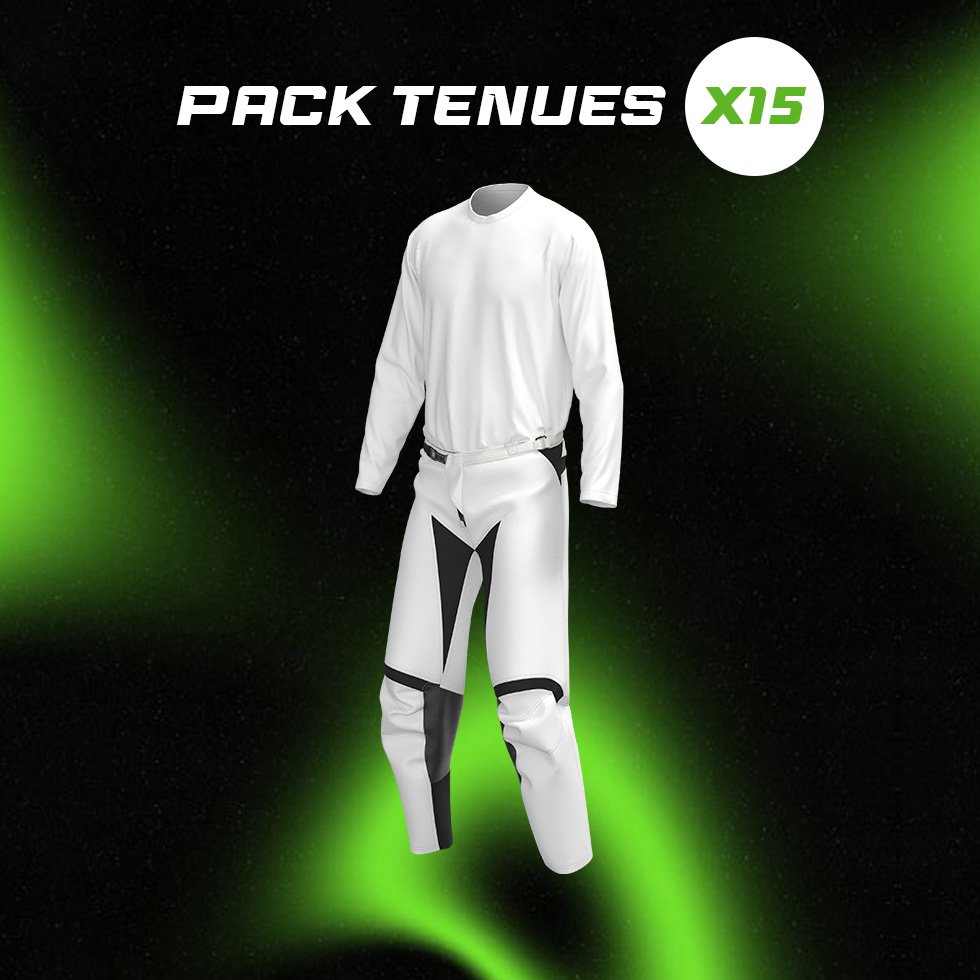 PACK TENUES X15 MOTOCROSS