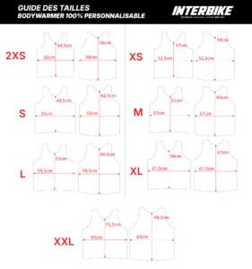 SIZE-GUIDE-BODYWARMER-INTERBIKE