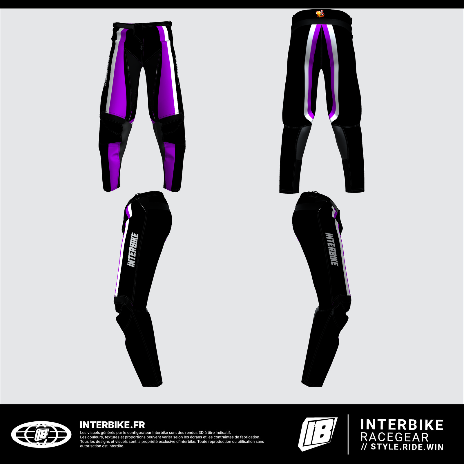 Tenue motocross personnalisée Interbike