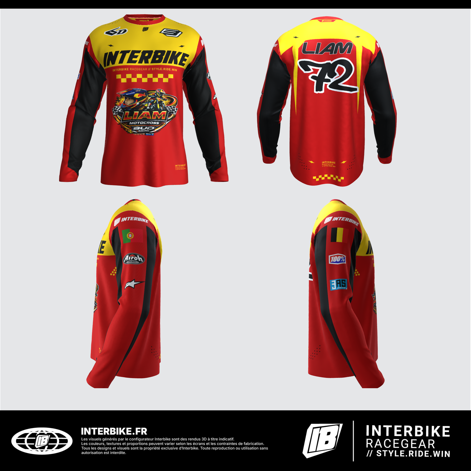 Tenue motocross Liam