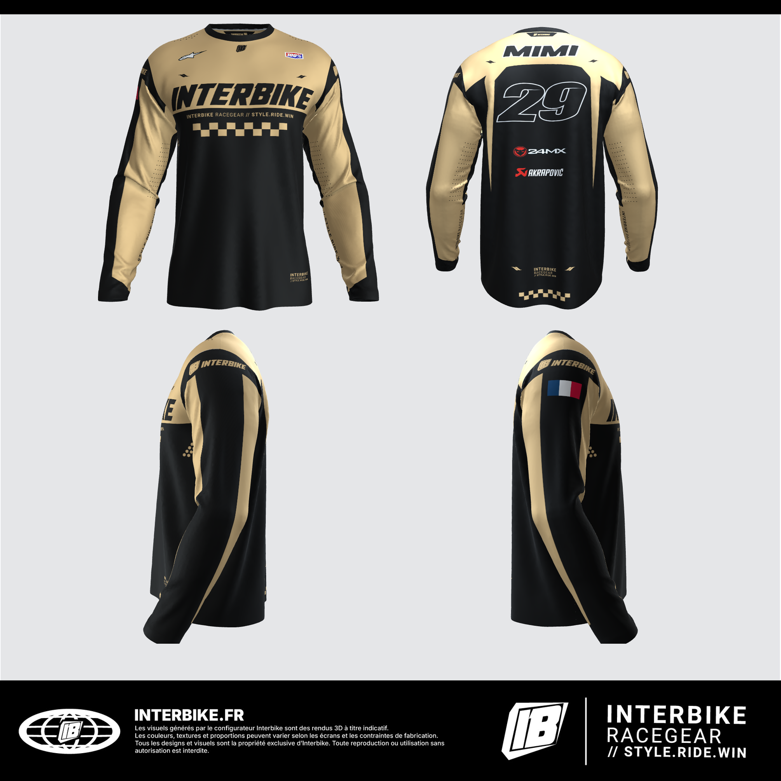 Tenue motocross Mimi