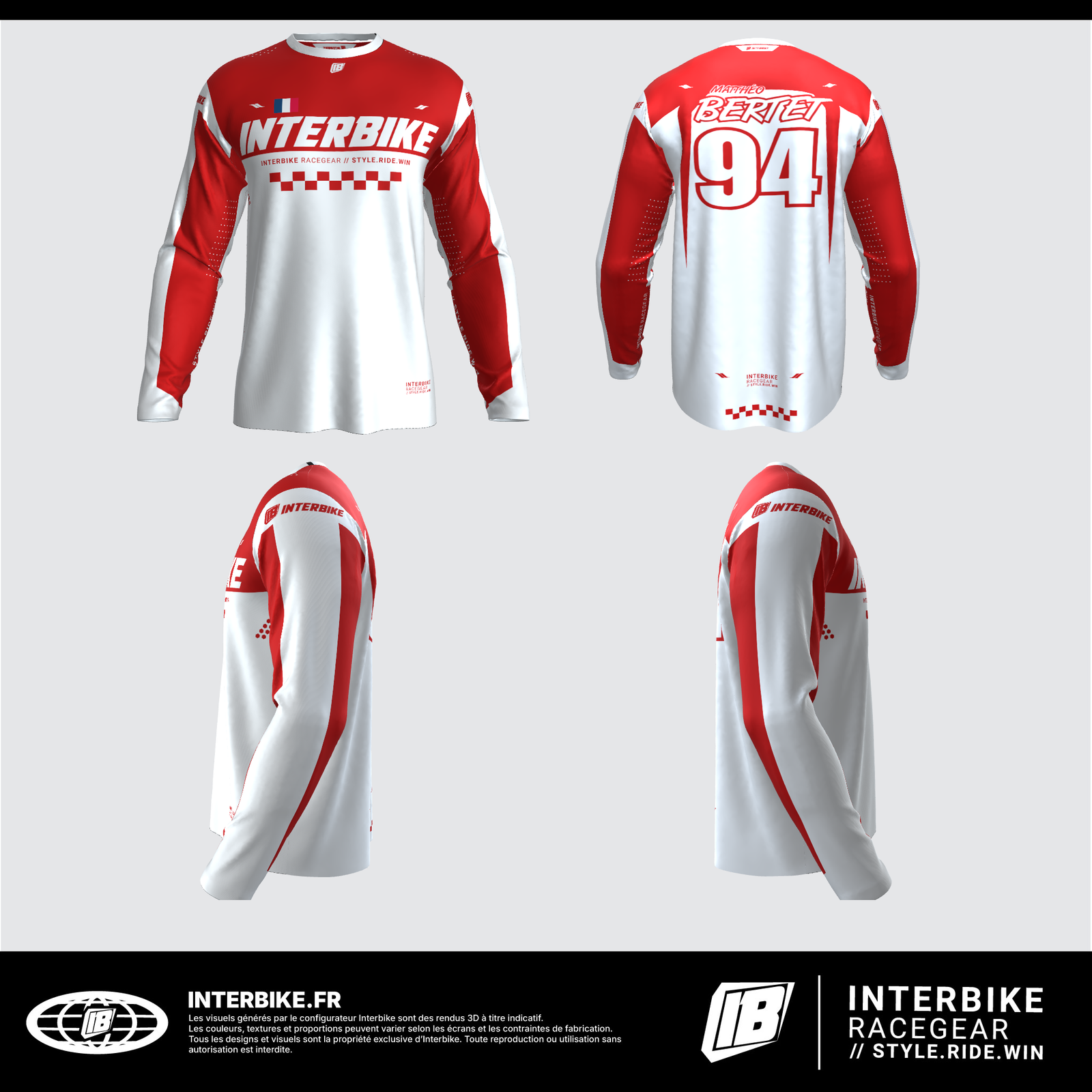 Tenue motocross Matheo B.