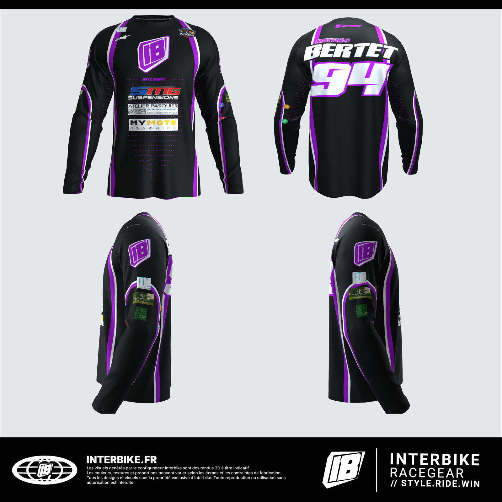 Tenue motocross Matheo B.