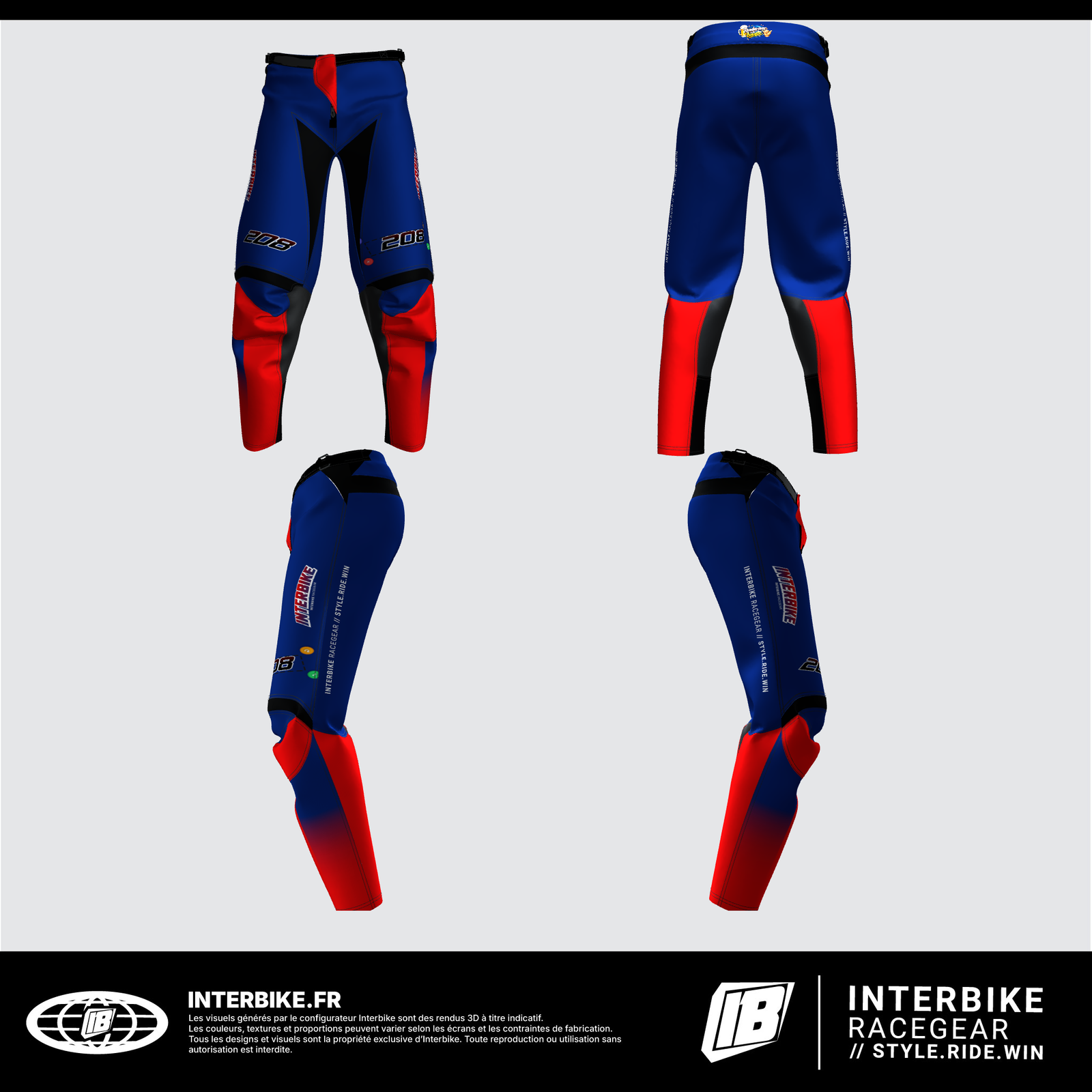 Tenue motocross Lefranc
