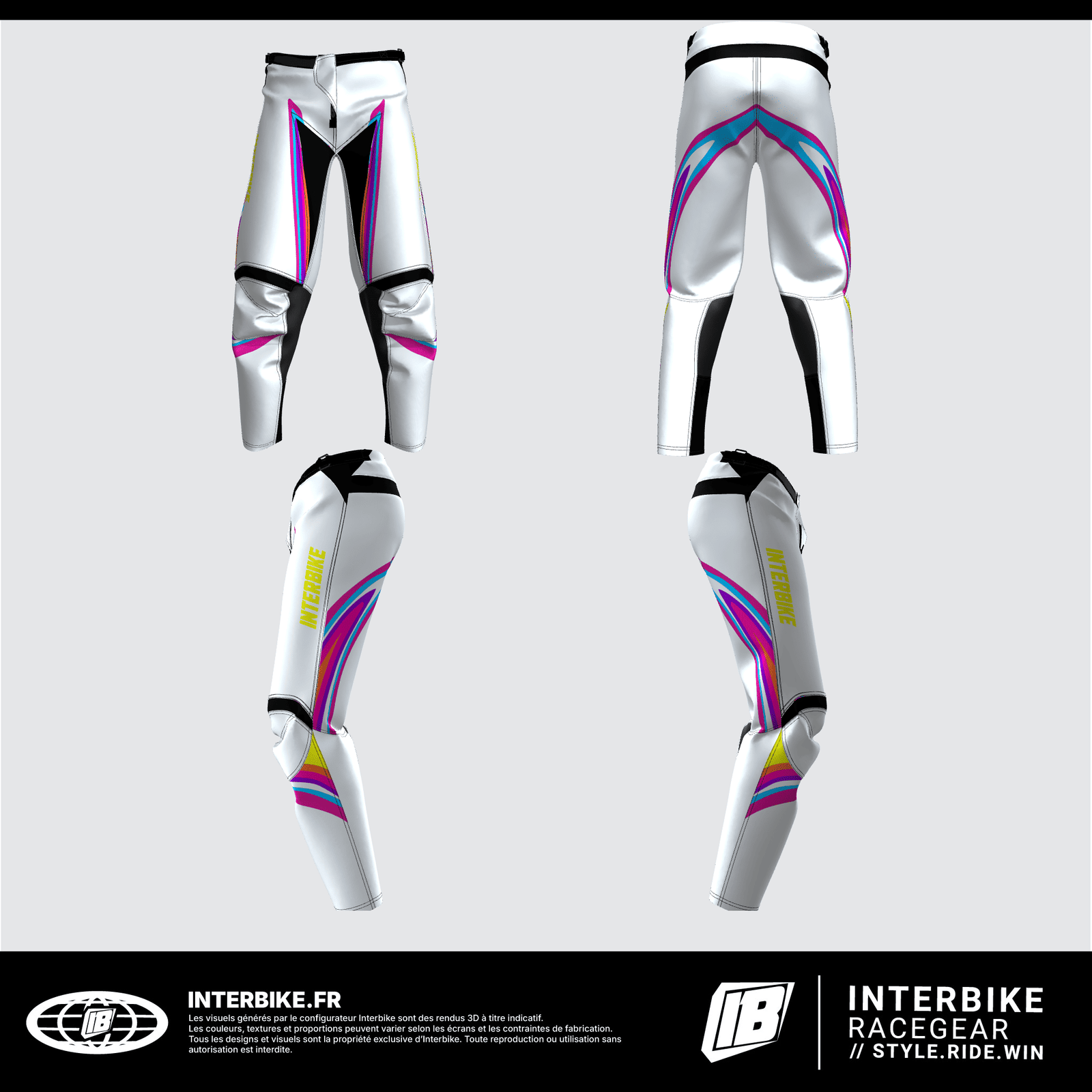 Pantalon motocross personnalisée Interbike