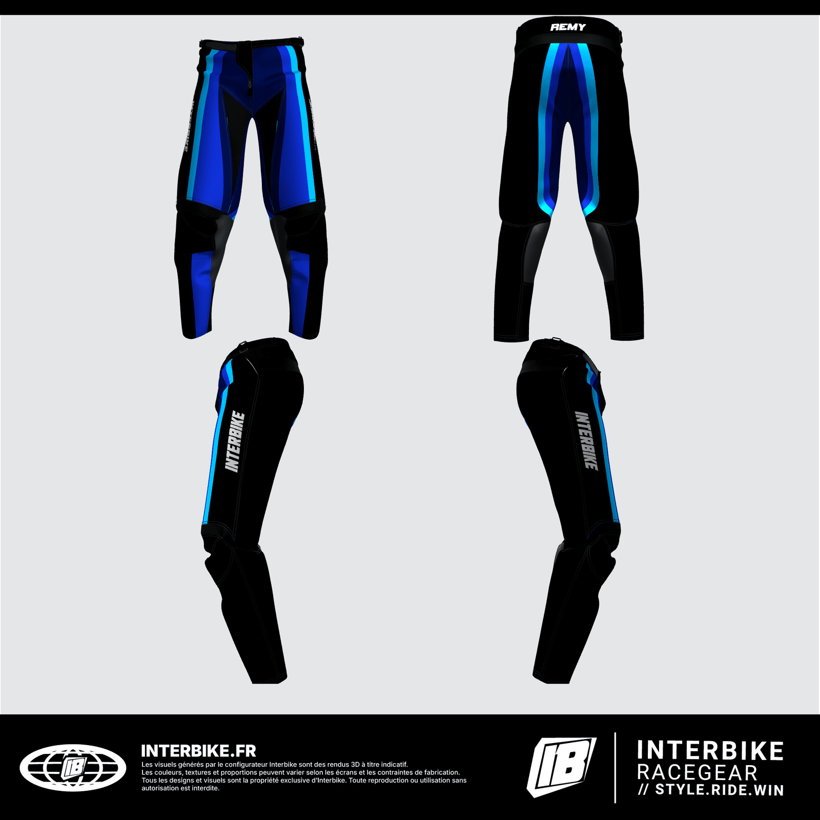 Tenue motocross personnalisée Interbike