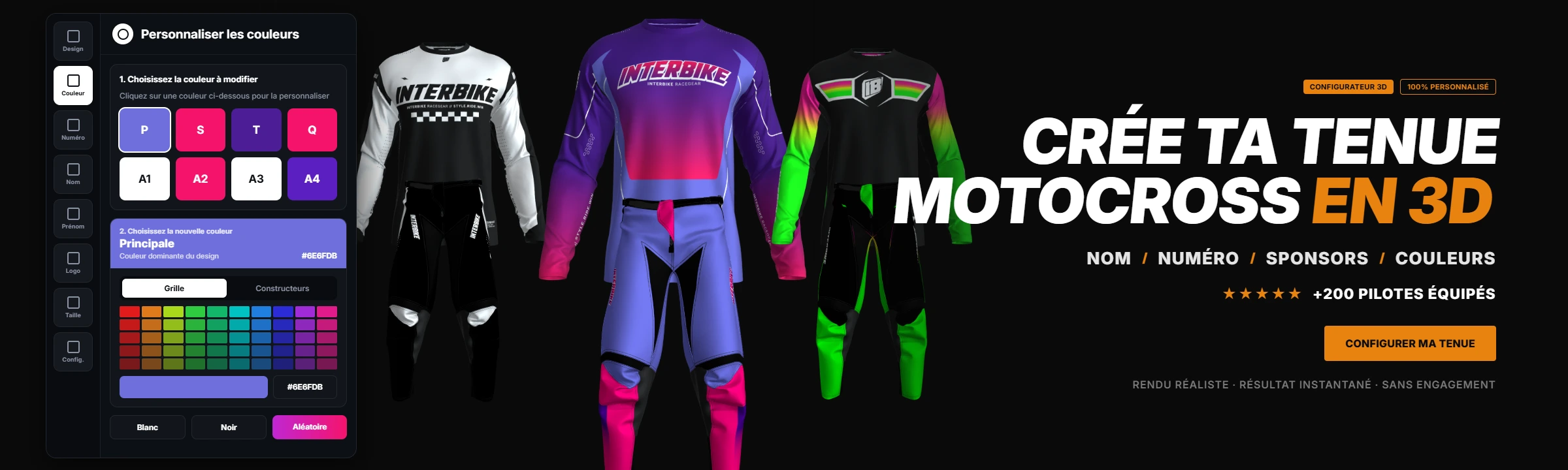 Configurateur 3D INTERBIKE